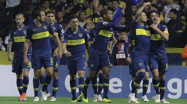 Boca Juniors vs Cruzeiro por los cuartos de final de la Copa Libertadores.