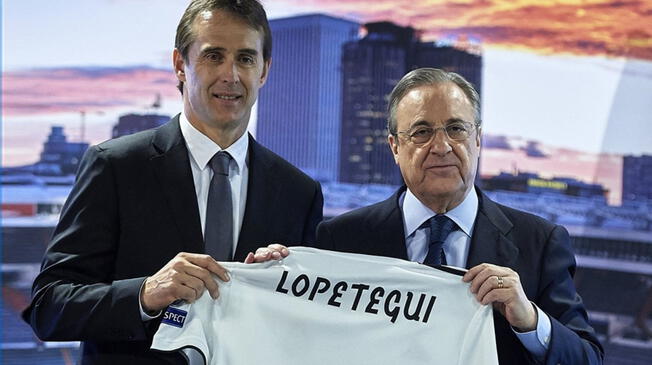 Real Madrid: Florentino Peréz planteó a Julen Lopetegui que el objetivo es ganar la Champions League al Barcelona