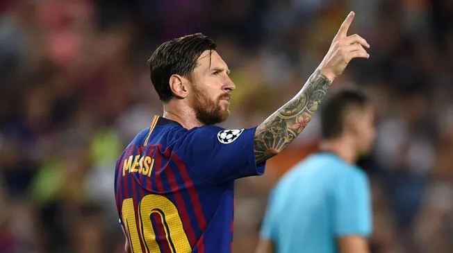 Lionel Messi aparece en el once ideal de la primera fecha de la Champions League