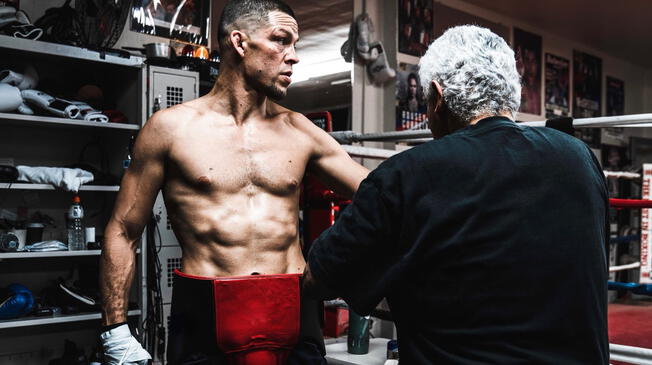 UFC: Nate Diaz entrena boxeo al estilo Conor McGregor para su lucha contra Dustin Poirier