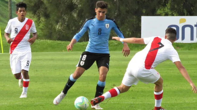 Selección Peruana Sub 17 empató 0 - 0 ante Uruguay en Montevideo
