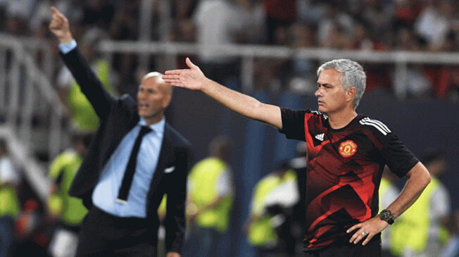 José Mourinho habló sobre Zinedine Zidane como 'su posible reemplazante' en Manchester United