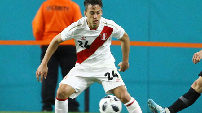 Cristian Benavente no jugó el Mundial de Rusia con Perú. 