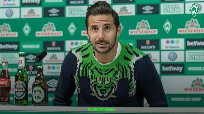 Claudio Pizarro cumple su cuarto regreso en Werder Bremen. 