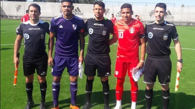 Selección Peruana sub-20 igualó 1-1 ante la reserva de River Plate con golazo de Olivares | FOTOS