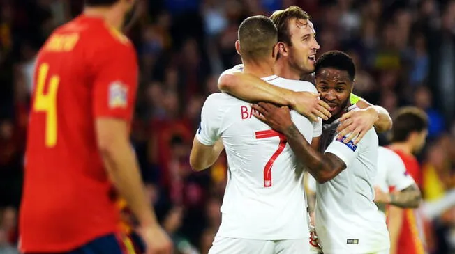 Inglaterra venció 3-2 a España por la Liga de las Naciones.