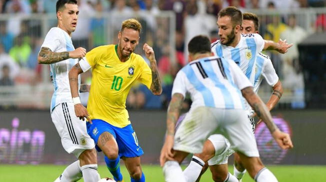 Argentina vs Brasil EN VIVO ONLINE GRATIS por TyC Sports, DirecTV, Globo | a qué hora, guía de canales TV y formaciones del amistoso | Mauro Icardi | Neymar | fecha FIFA | Arabia Saudita