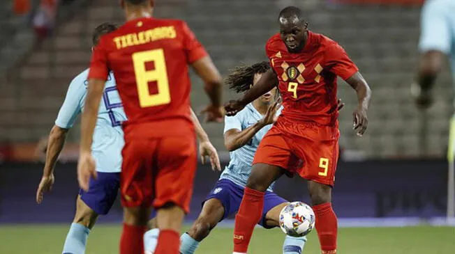 Bélgica empató 1-1 con Holanda en amistoso internacional FIFA.