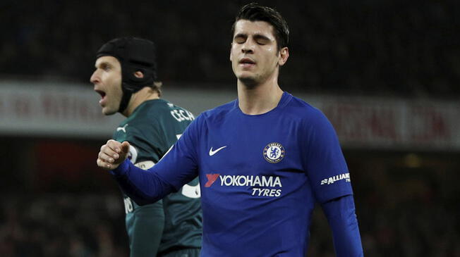 Álvaro Morata cumple su segunda temporada en el Chelsea. 