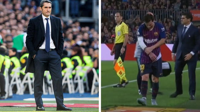 Lionel Messi | Ernesto Valverde sobre la lesión del argentino: “Vamos a notar su ausencia”