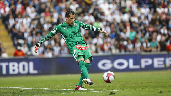 Leao Butrón renovó una temporada más con Alianza Lima. 