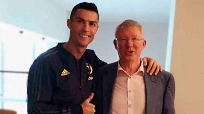 Cristiano Ronaldo │ Instagram: Sir Alex Ferguson fue visitado por el crack portugués │ FOTOS