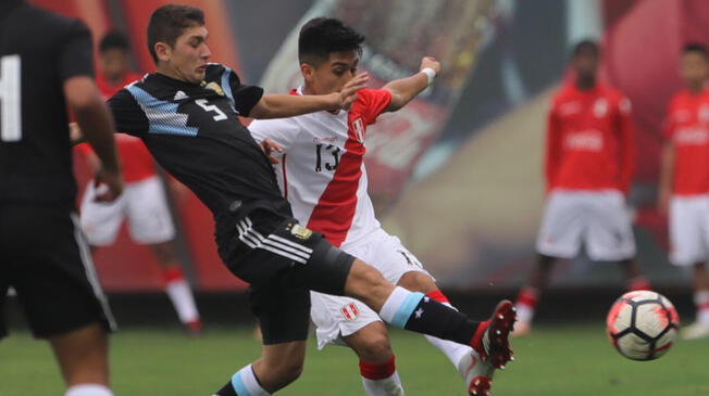  Selección Peruana Sub-17 empató sin goles ante su similar de Argentina en partido amistoso