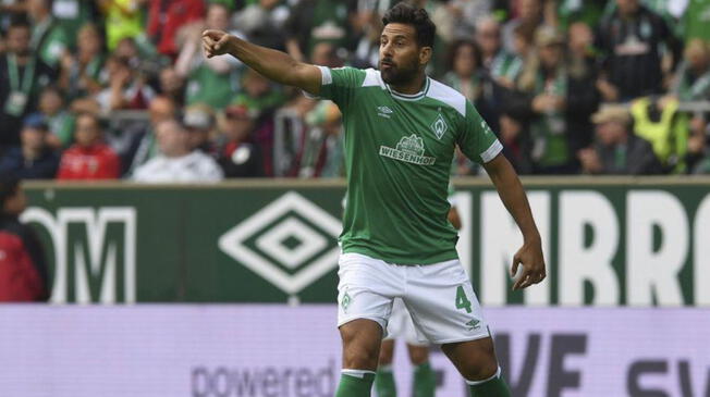 A través de Twitter, Mister Chip celebró con euforia el gol de Claudio Pizarro con el Werder Bremen.