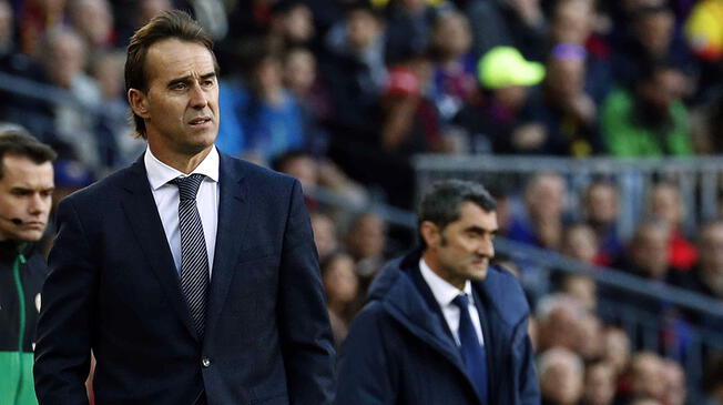 Julen Lopetegui se encuentra en la cuerda floja en el Real Madrid. 