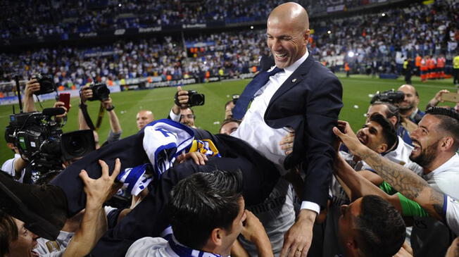 Zinedine Zidane dejó un buen recuerdo en la plantilla del Real Madrid. 