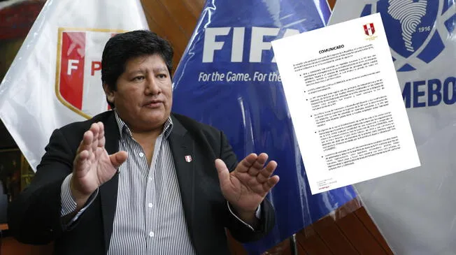 Selección Peruana: FPF emite contundente comunicado advirtiendo la posible suspensión de FIFA | FOTO