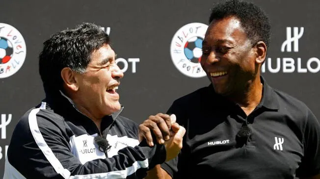 Diego Maradona: Pelé y su curioso saludo al astro argentino por su cumpleaños