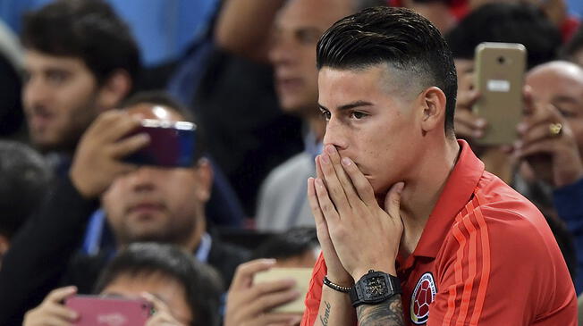 James Rodríguez está cedido al Bayern Múnich por el Real Madrid. 