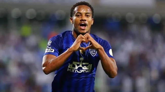 André Carrillo lleva dos goles en Al-Hilal y ya igualó los tantos que marcó con el Watford