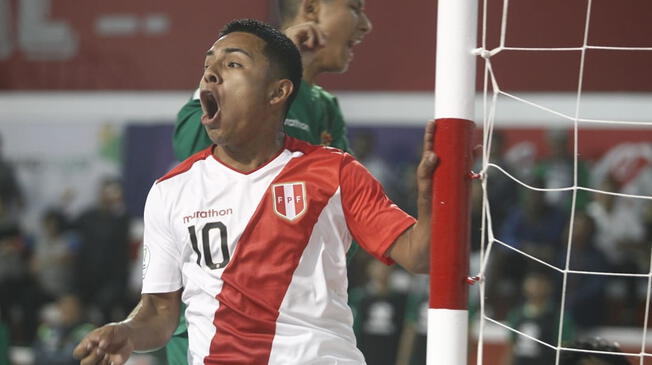 Perú goleó 7-1 a Bolivia en el Sudamericano Sub-20 de Futsal