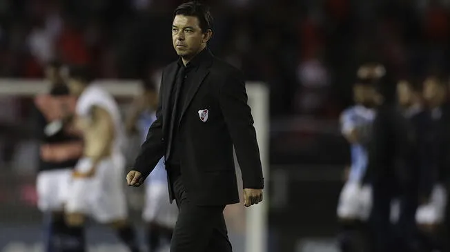Marcelo Gallardo fue sancionado por la Conmebol. 