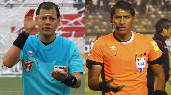 Víctor Hugo Carrillo y Michael Espinoza serán los árbitros de las semifinales de ida de la Segunda División