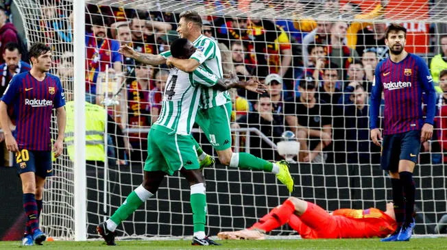 Barcelona vs Betis: con Lionel Messi de titular, culés cayeron 3-4 por la Liga Santander