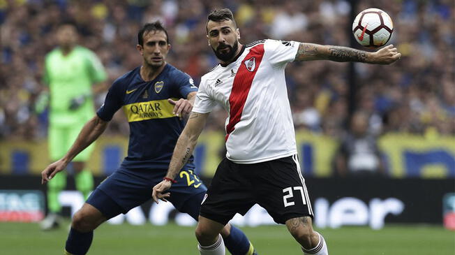 Boca Juniors empató 2-2 con River Plate por la ida de la final de Copa Libertadores 2018.