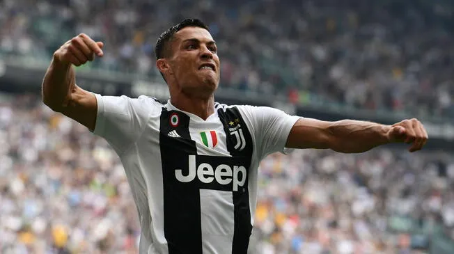 Cristiano Ronaldo hizo un golazo en triunfo de la Juventus sobre el Milan y ya lleva ocho en la Serie A.