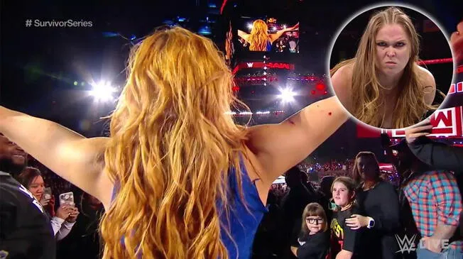 En WWE RAW, Ronda Rousey fue atacada brutalmente por Becky Lynch previo a Survivor Series.