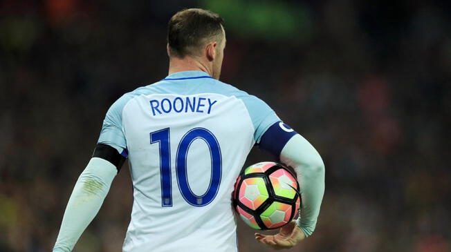 Dice adiós: Wayne Rooney jugará este jueves su último partido con Inglaterra