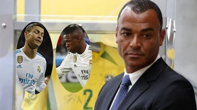 Cafú aseguró que Vinicius podría ser el sucesor de Cristiano Ronaldo en Real Madrid 