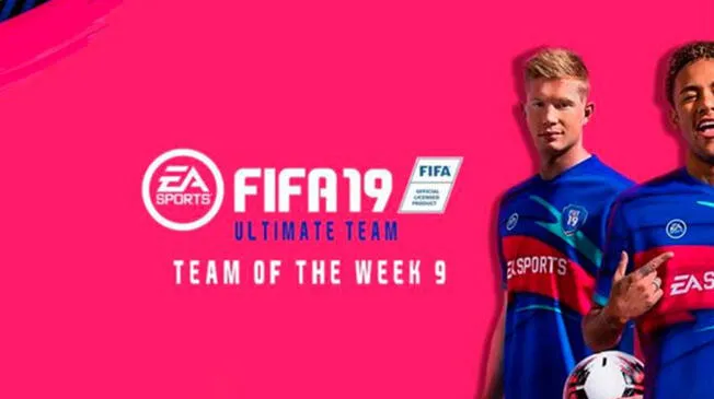 FIFA 19: Con Edinson Cavani y Marco Reus, el Equipo de la Semana: TOTW 9 