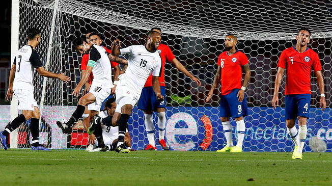 Chile cayó 3-2 ante Costa Rica por choque amistoso FIFA.