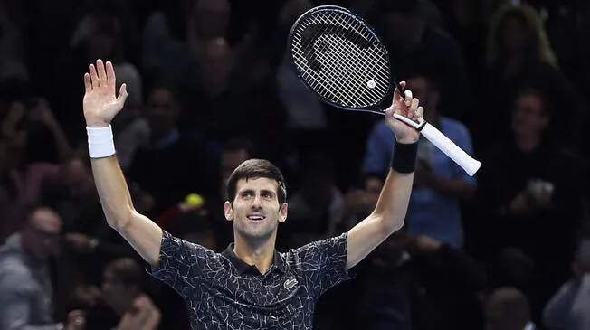 Novak Djokovic: El serbio avanzó a la gran final del Masters 1000 de Londres