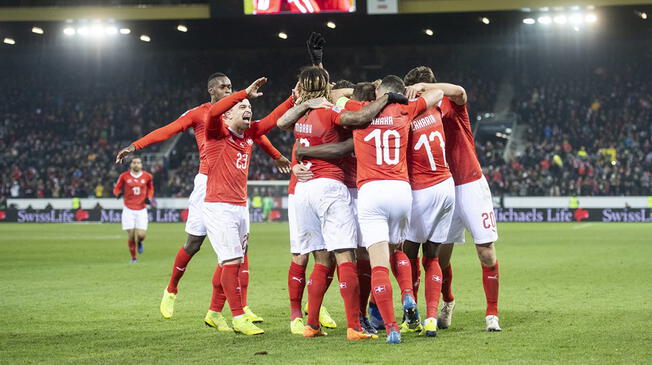 Suiza goleó 5-2 a Bélgica y pasó al Final Four de la Liga de Naciones.