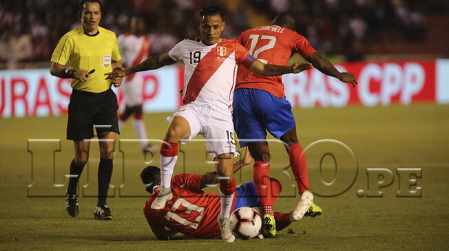 Perú vs Costa Rica: Blanquirroja cayó luchando 3-2 ante ticos en partido amistoso fecha FIFA 2018