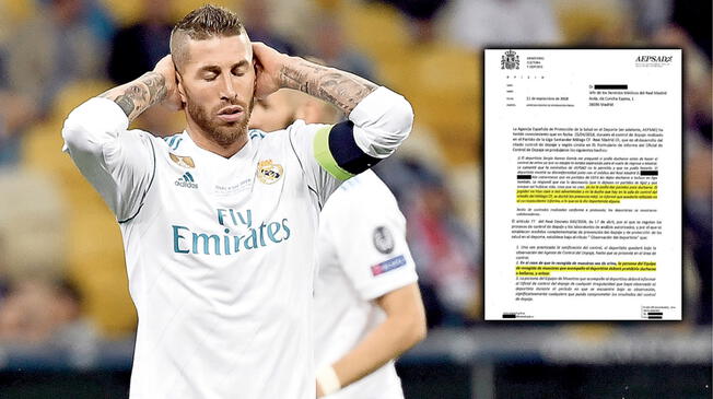 Real Madrid: Sergio Ramos y el documento que lo hunde sobre el tema de dopaje | Football Leaks