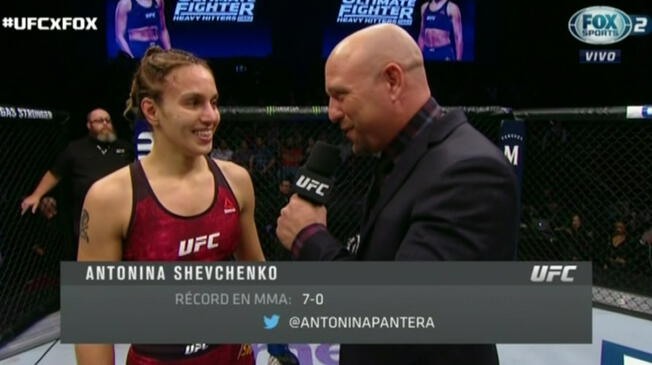 Orgullo nacional: Antonina Shevchenko ganó en su debut en el UFC TUF 28