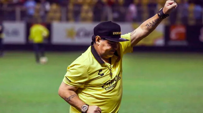 Maradona rechazó ser el DT mejor pagado en México y renovará con Dorados por todo el 2019