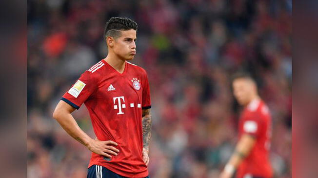 James Rodríguez: "Me gustaría quedarme en Bayern por amor de los hinchas"