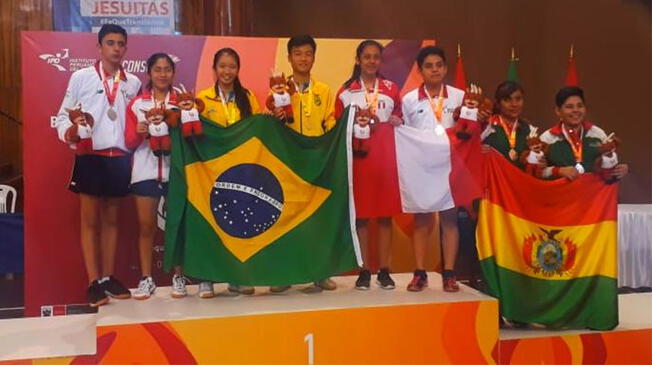 Tenis de mesa y atletismo triunfan en los juegos Sudamericanos escolares Arequipa 2018