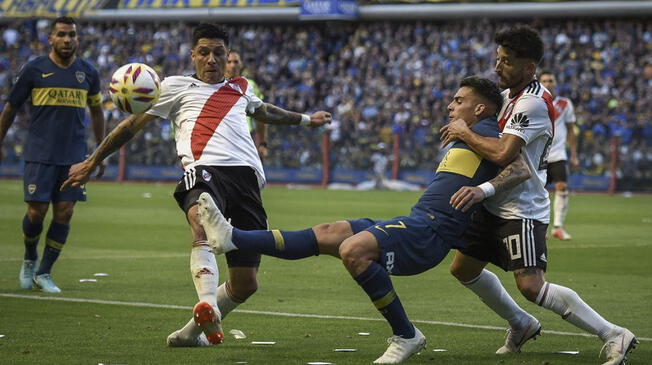 River Plate y Boca Juniors definen al campeón de la Copa Libertadores. 