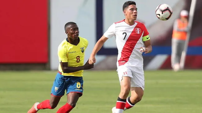Selección Peruana Sub 17 venció 2-0 a Ecuador en partido amistoso