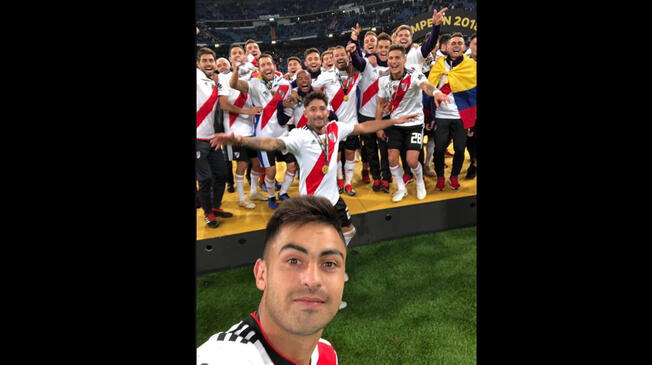 River Plate vs Boca Juniors: el selfie del campeón en Madrid