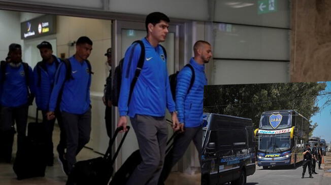 Plantel de Boca Juniors regresó a Argentina sin brindar declaraciones 