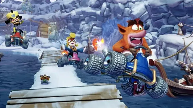 Crash Team Racing: Nitro Fueled es el título oficial del remake de este videojuego, el cual contará con algunas novedades.