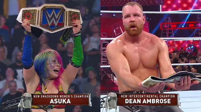 En WWE TLC 2018, Asuka y Dean Ambrose se convirtieron en nuevos campeones.