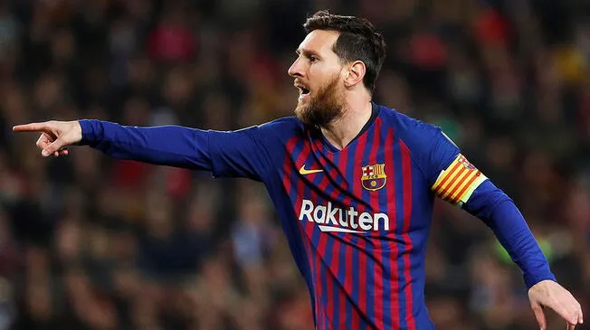 Lionel Messi sumó un triplete más en su carrera 